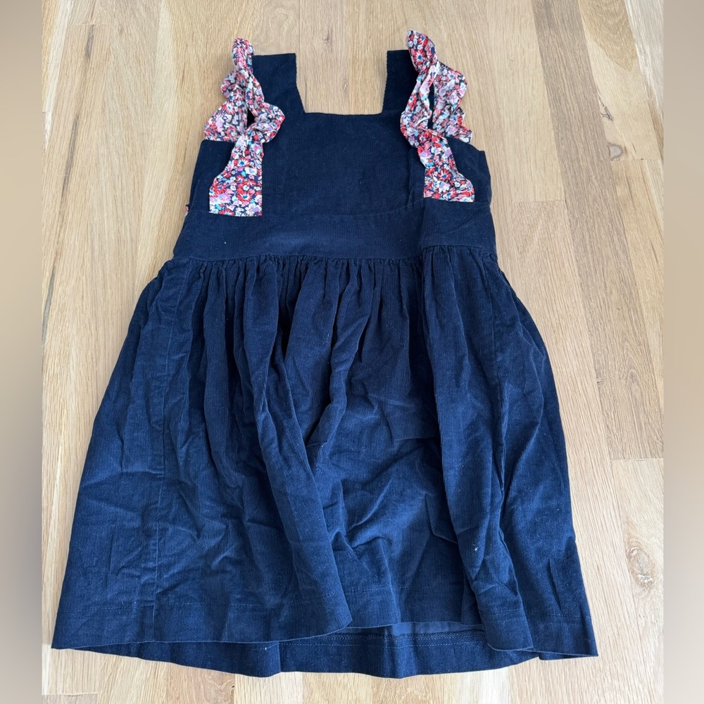 Hannah Kate blue corduroy 6T dress